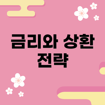 금리와 상환 전략