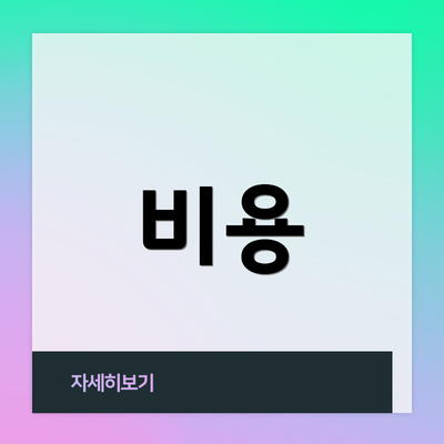 비용