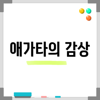 애가타의 감상
