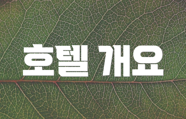 호텔 개요