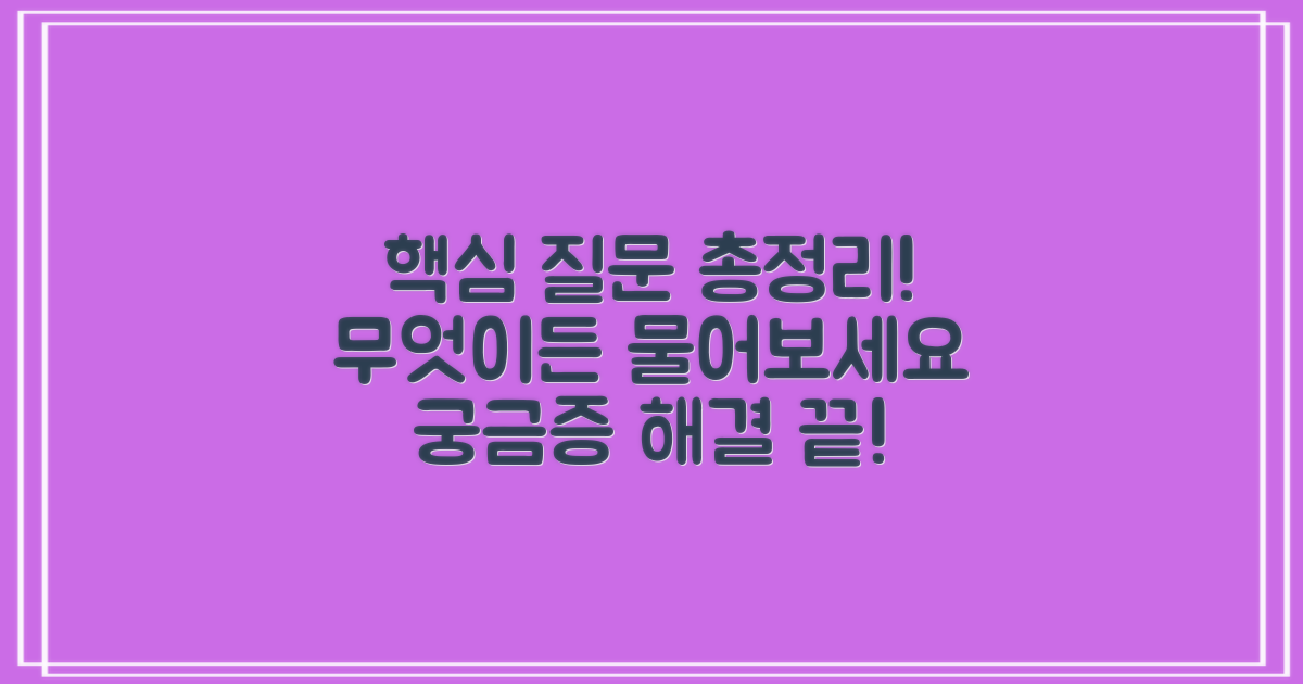 자주 묻는 질문
